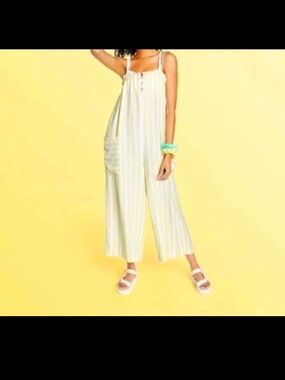Stoney Clover Lane Wide-Leg Jumpsuit Size M